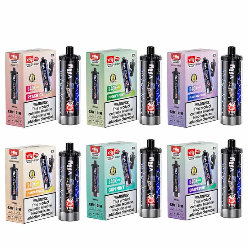VFLY Super DTL 40K Disposable Vape 18ml 0.6% (40000 Puffs)