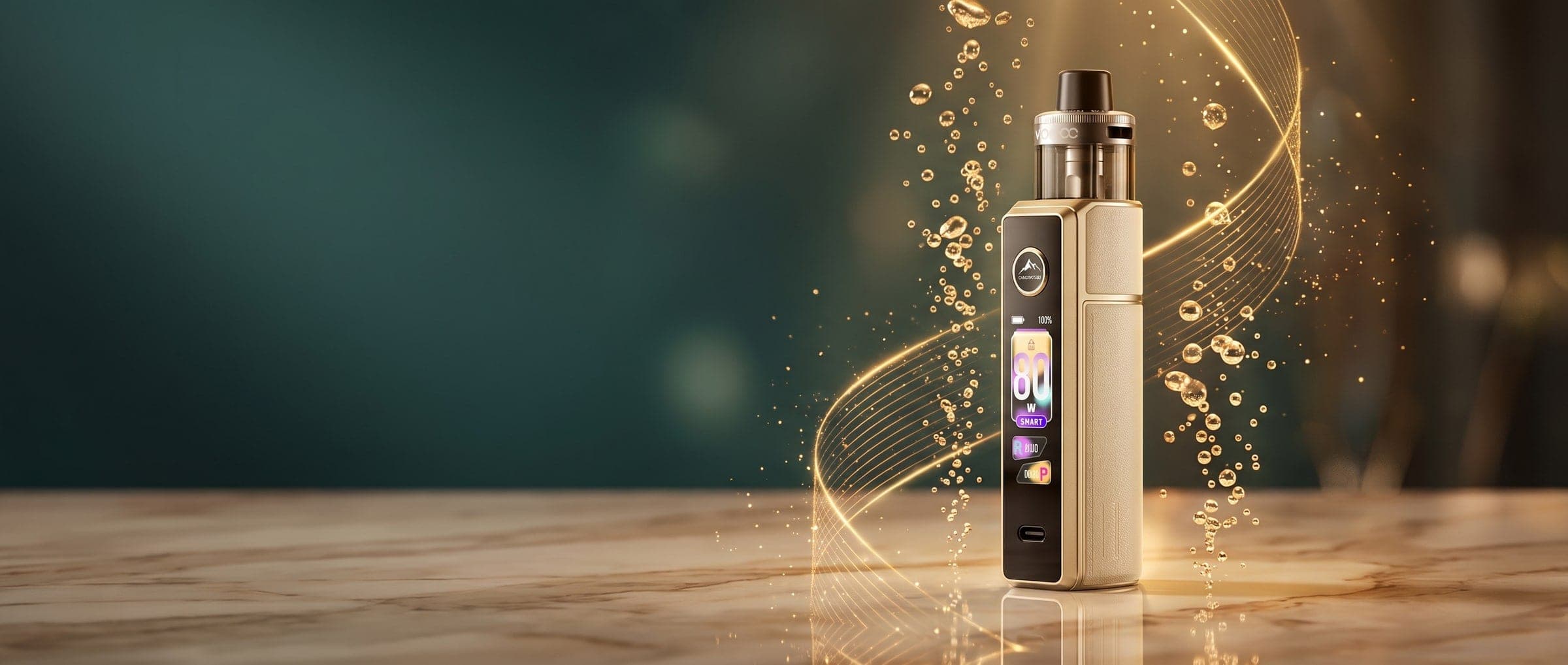 VOOPOO Drag X3 80W Pod Kit - Champagne Golden