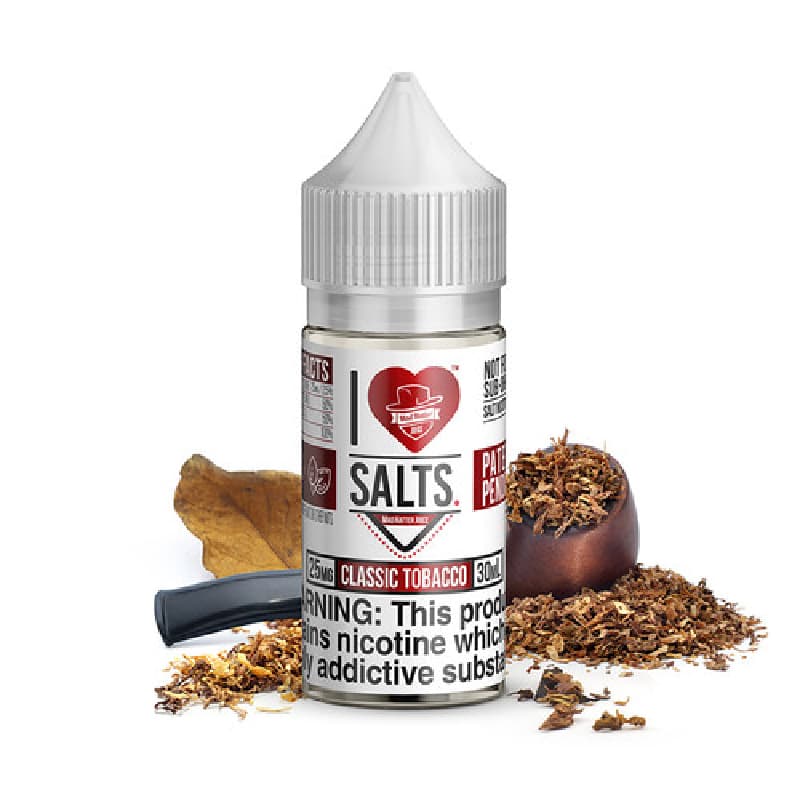 I Love Salts Classic Tobacco E-juice 30ml