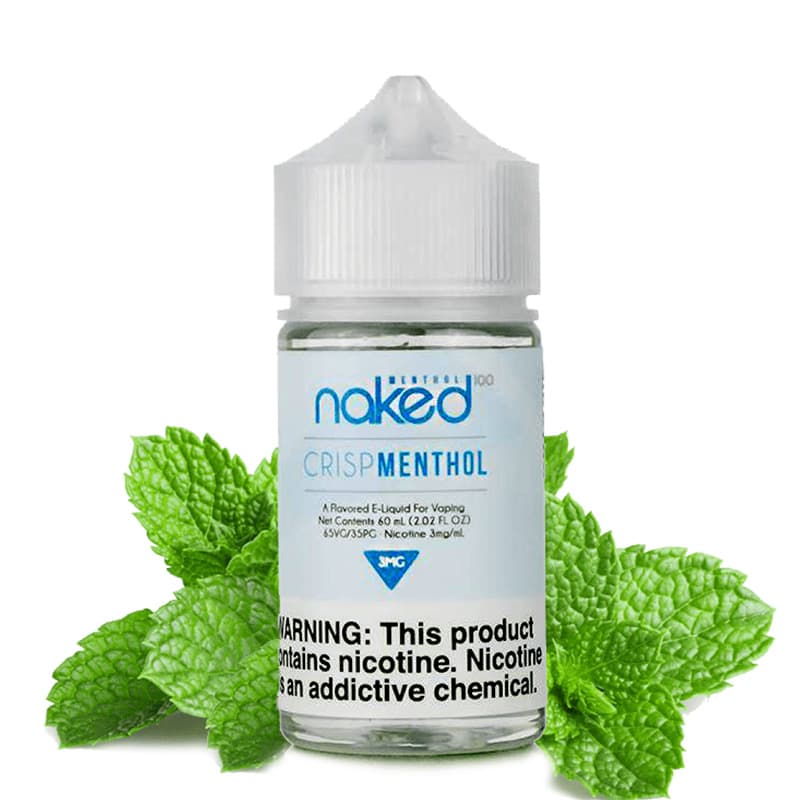 Crisp Menthol Naked 100 Vape Juice 60ml
