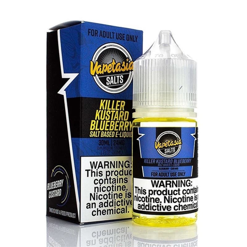 Vapetasia Salts Killer Kustard Blueberry E-juice 30ml
