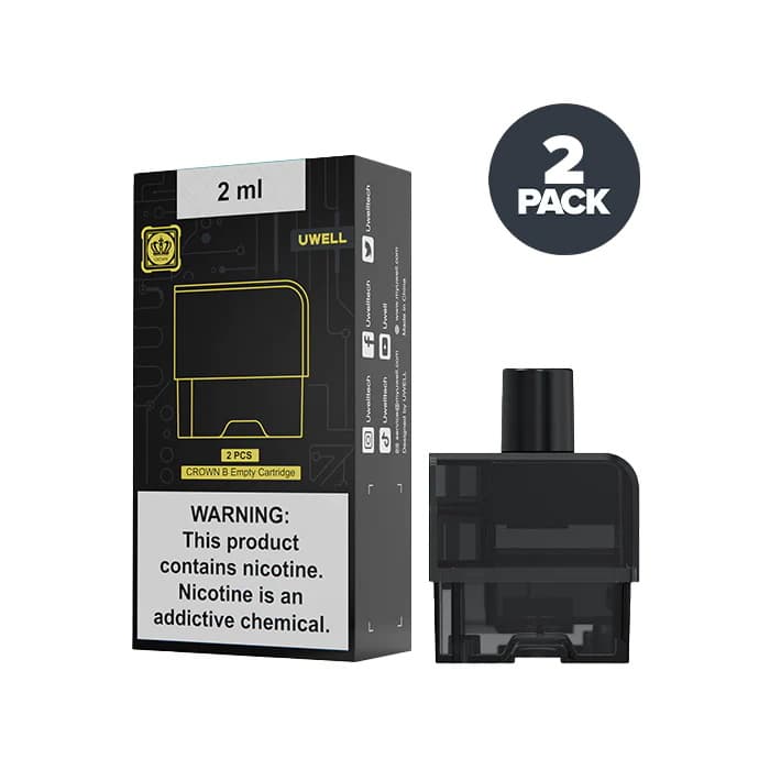 Uwell Crown B Empty Pod Cartridge 3.5ml (2pcs/pack)