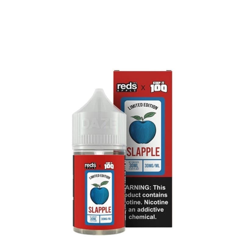 7 Daze Reds x Keep It 100 Salts Series Slapple E-juice 30ml