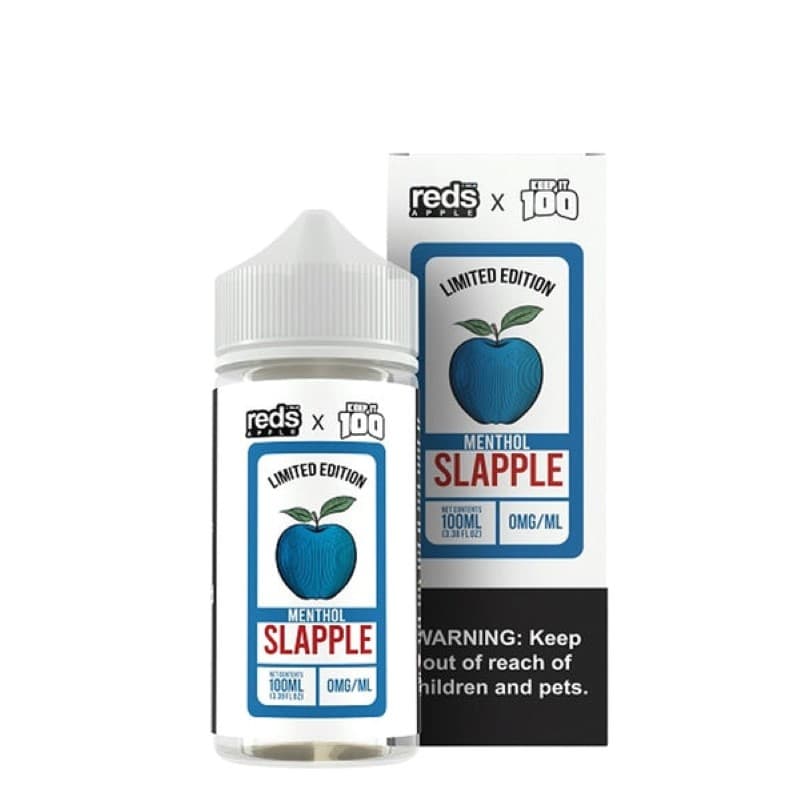 7 Daze Reds x Keep It 100 Slapple Menthol E-juice 100ml