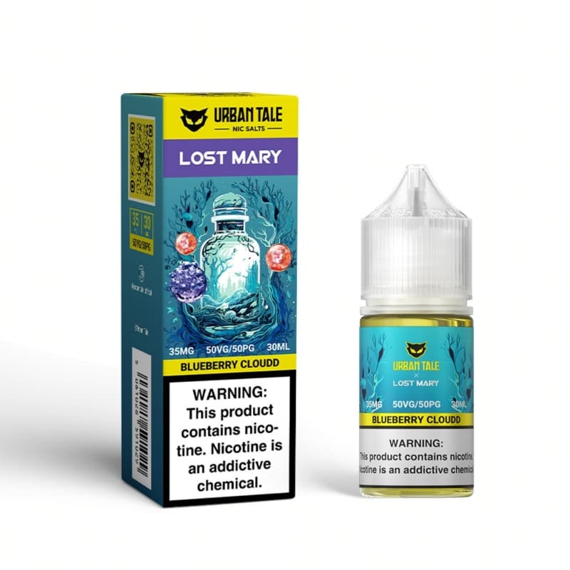 Blueberry Cloudd Urban Tale X Lost Mary Nic Salts E-juice 30ml