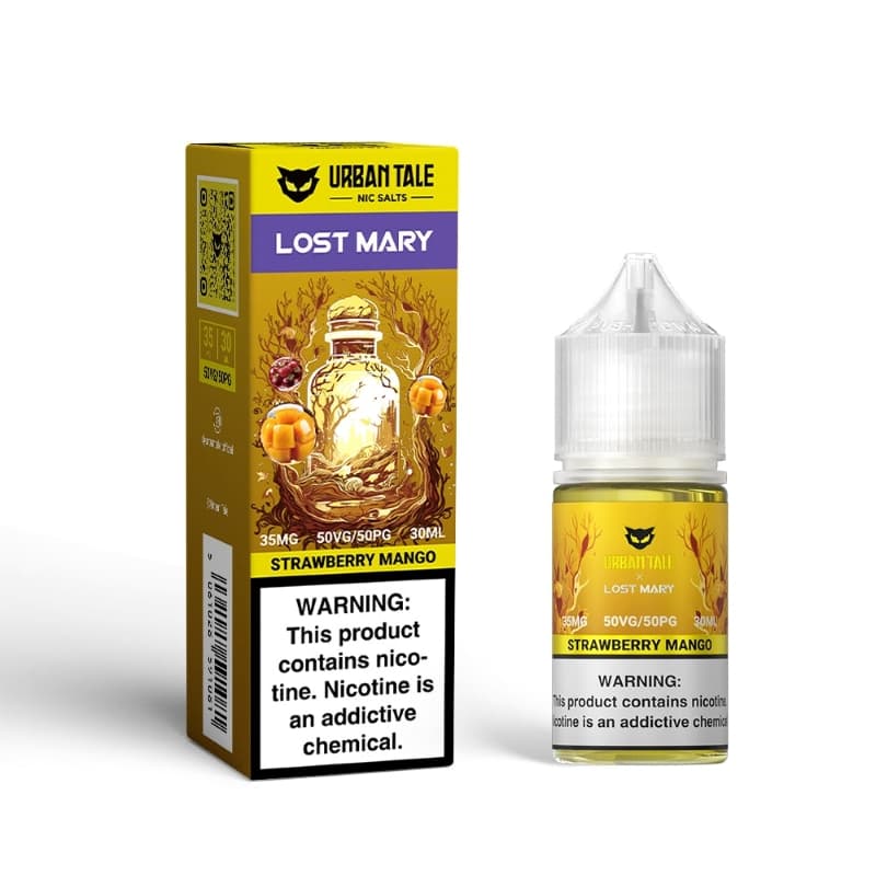 Strawberry Mango Urban Tale X Lost Mary Nic Salts E-juice 30ml