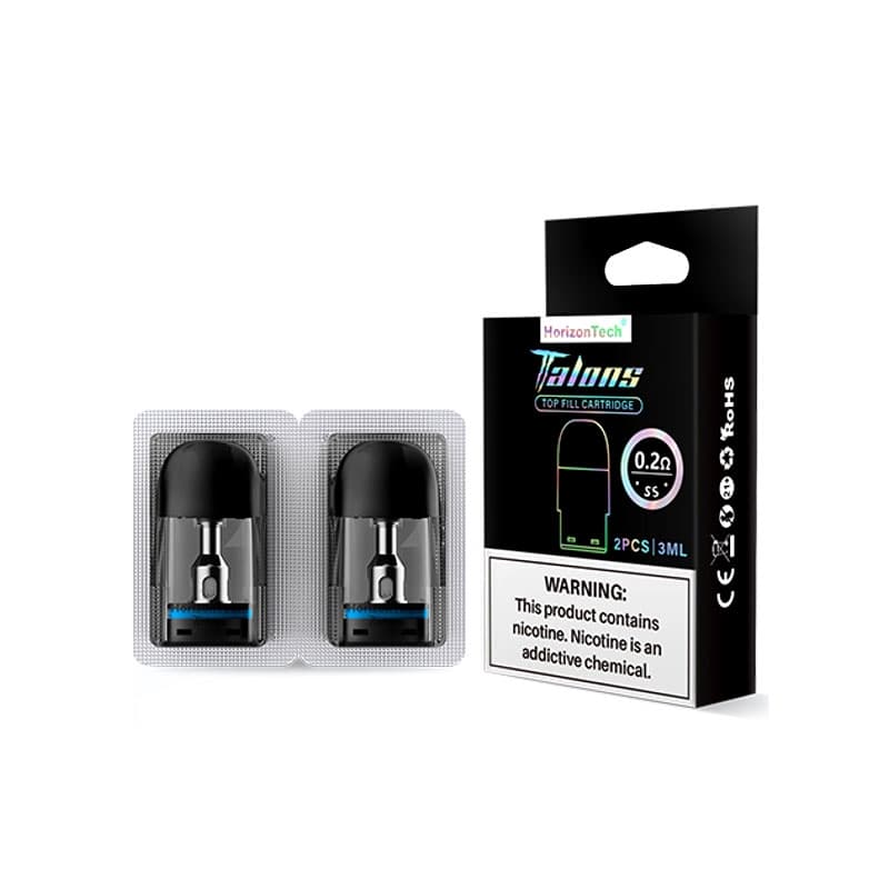 HorizonTech Talons Top Fill Replacement Pod Cartridge 3ml (2pcs/pack)