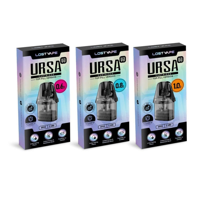 Lost Vape Ursa V3 Replacement Pod Cartridge (3pcs/pack)
