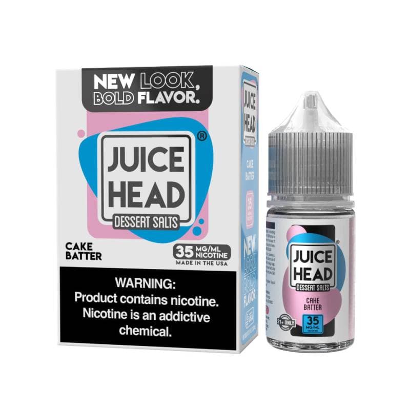 Juice Head Dessert Salts Cake Batter E-Juice 30ml