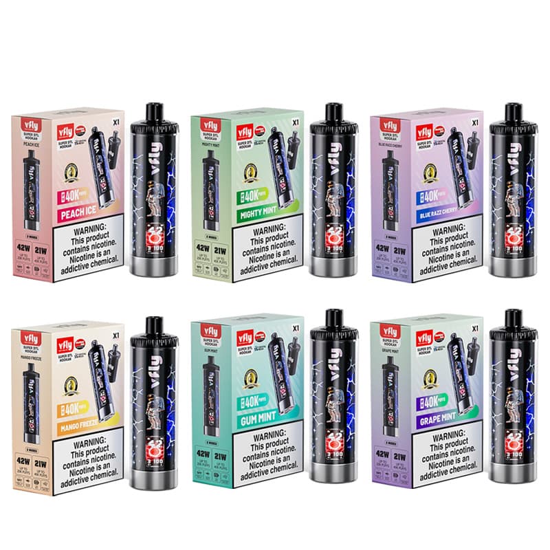 VFLY Super DTL 40K Disposable Vape 18ml 0.6% (40000 Puffs)
