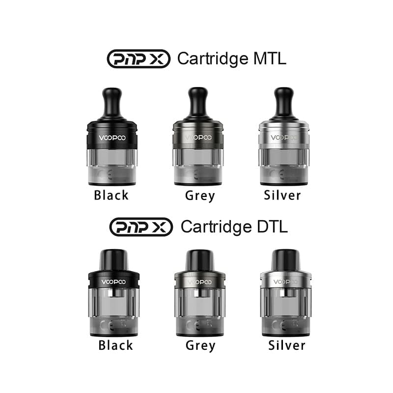 VOOPOO PnP X Empty Pod Cartridge 5ml (2pcs/pack)