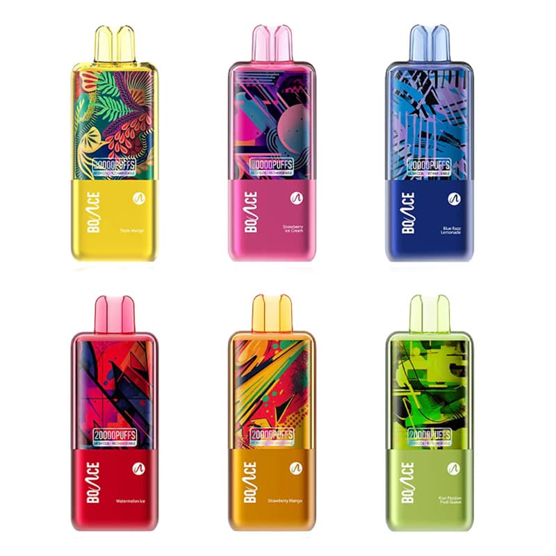 Bounce Turbo 20K Disposable Vape 18ml 5% (20000 Puffs)