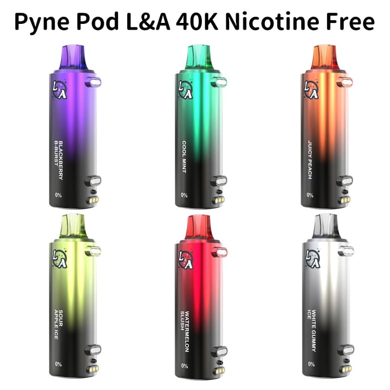 Pyne Pod L&A 40K Nicotine Free Disposable Pod 0%