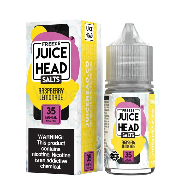 Juice Head Salts Freeze Raspberry Lemonade E-juice 30ml