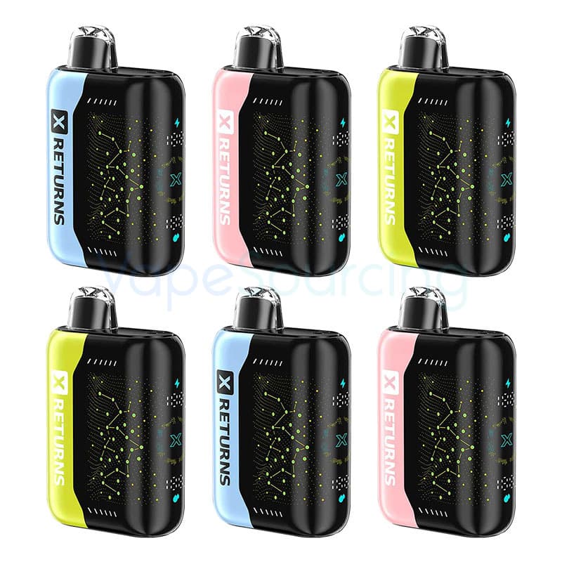 X Returns GB25000 Disposable Vape 18ml 5% (25K Puffs)