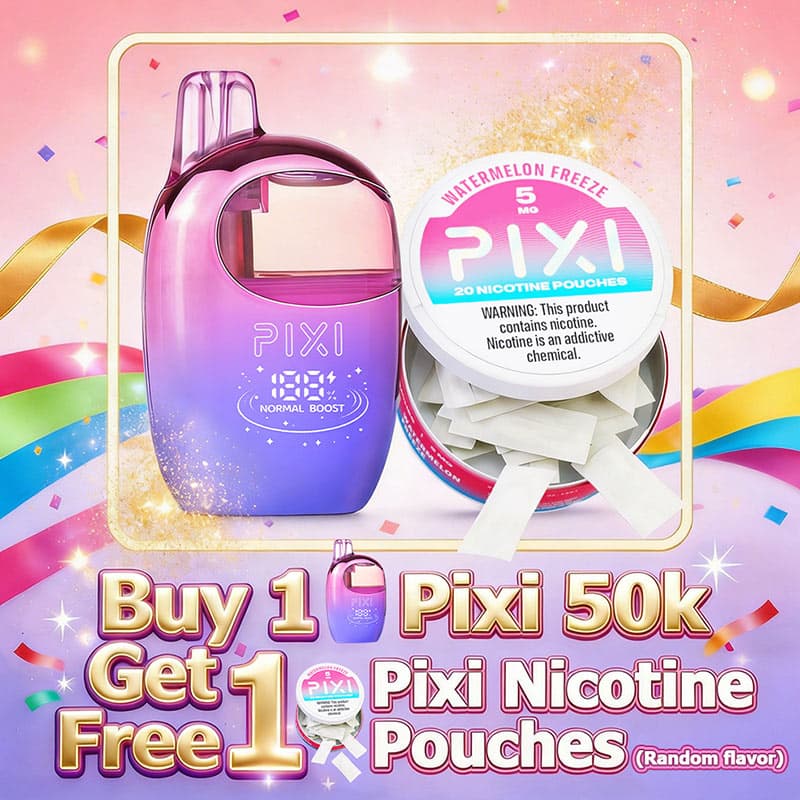 Pixi 50K Disposable Vape 6% (50000 Puffs)