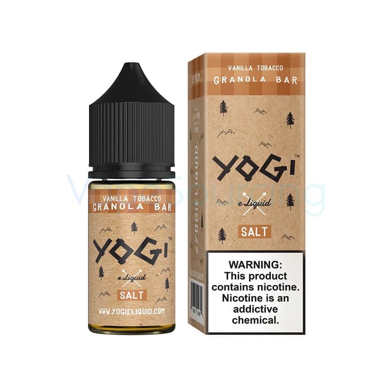 Yogi Salt Vanilla Tobacco Granola Bar E-juice 30ml