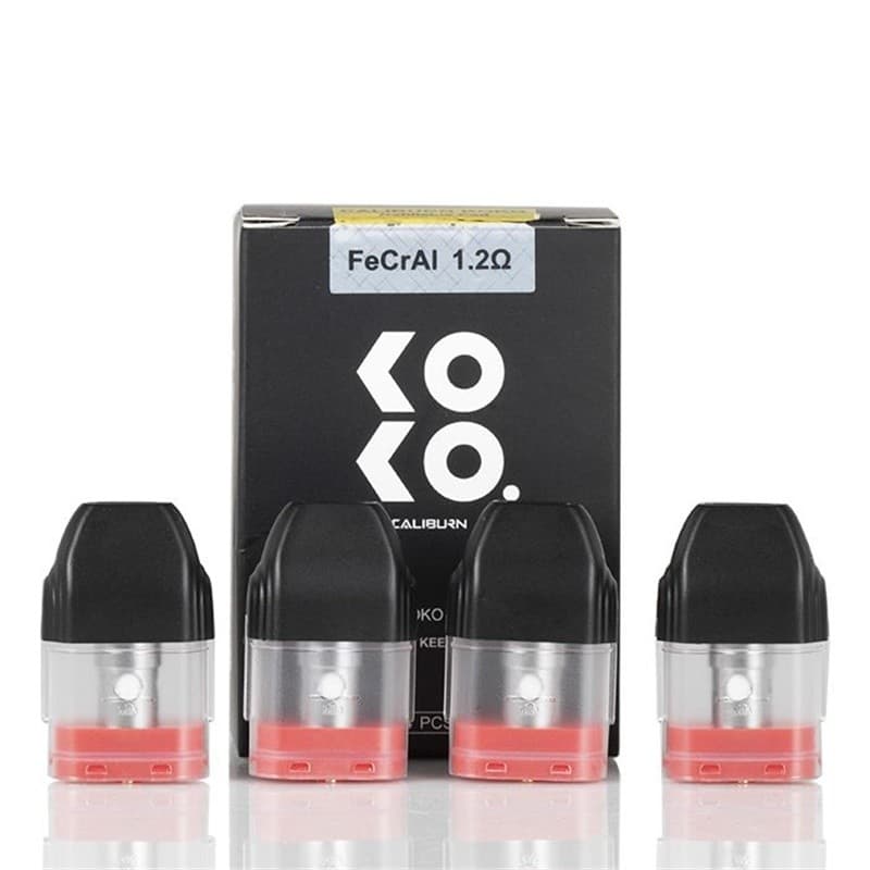 Uwell Caliburn / Caliburn KOKO Replacement Pods Cartridge 2ml 1.2ohm (4pcs/pack)