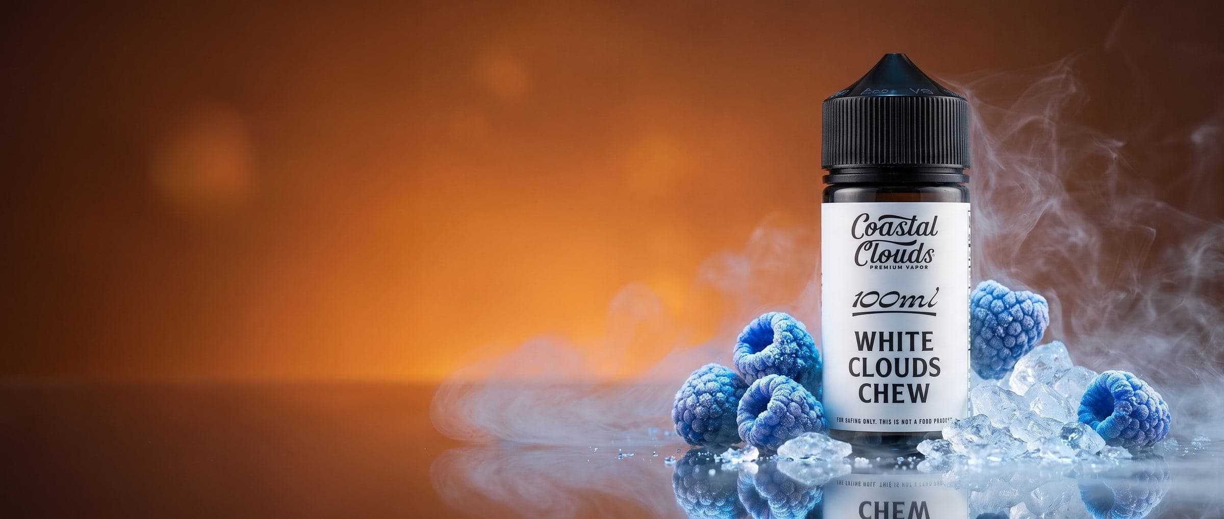 Coastal Clouds Iced Blue Raspberry Freeze 100ml Vape Juice - 6MG