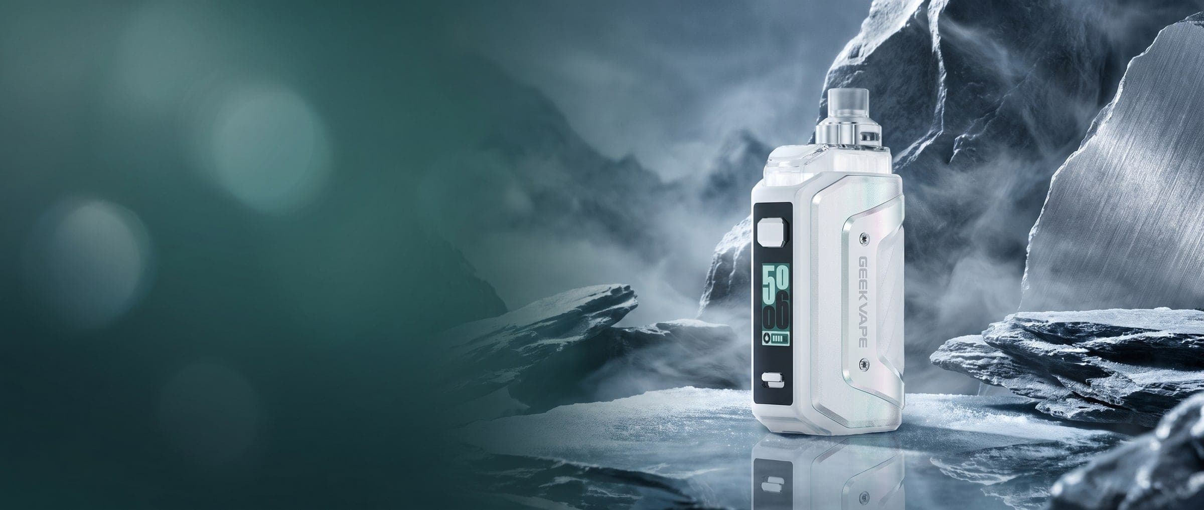 GEEKVAPE Aegis Hero 5 50W Pod Kit - Steel Silver
