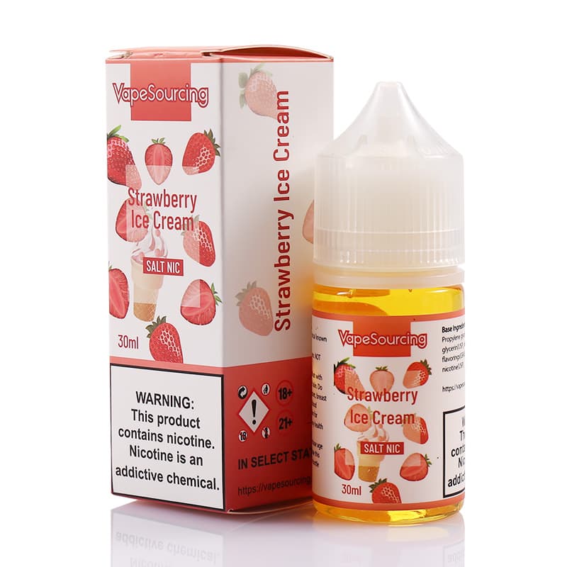 Salt Series Strawberry Ice Cream E-juice 30ml