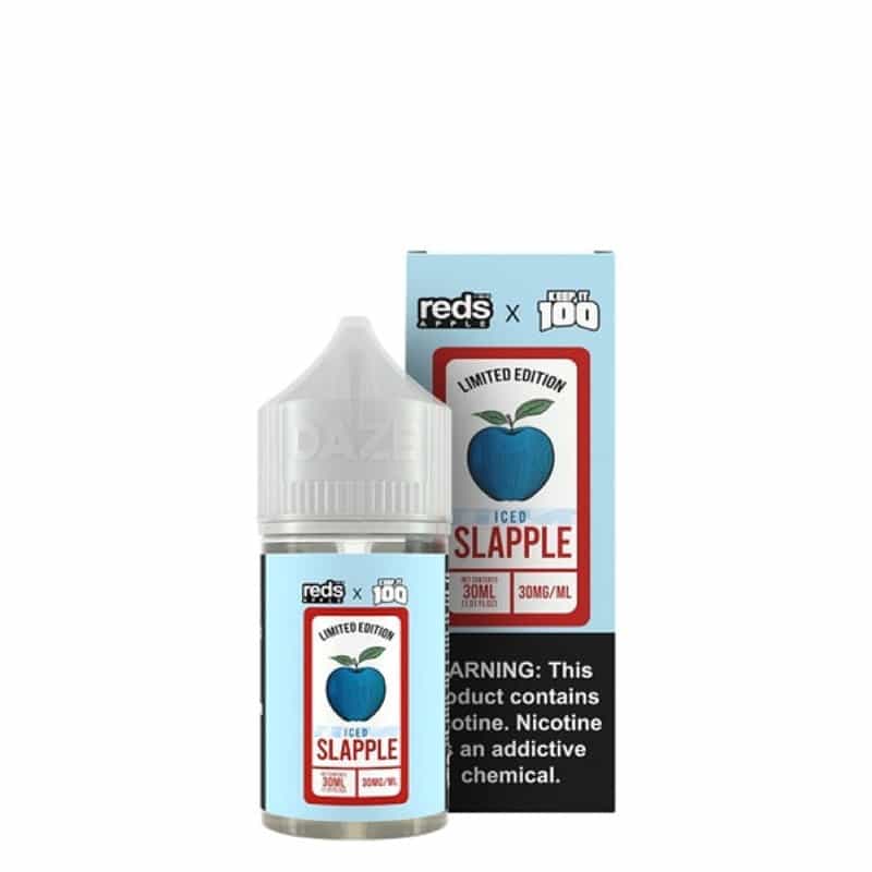 7 Daze Reds x Keep It 100 Salts Series Slapple ICED E-juice 30ml