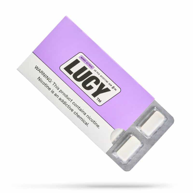 Lucy Berry Citrus Nicotine Gum