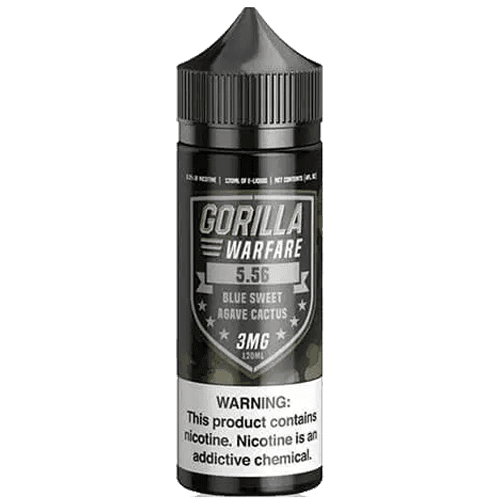 5.56 120ml Vape Juice - Gorilla Warfare - 6mg
