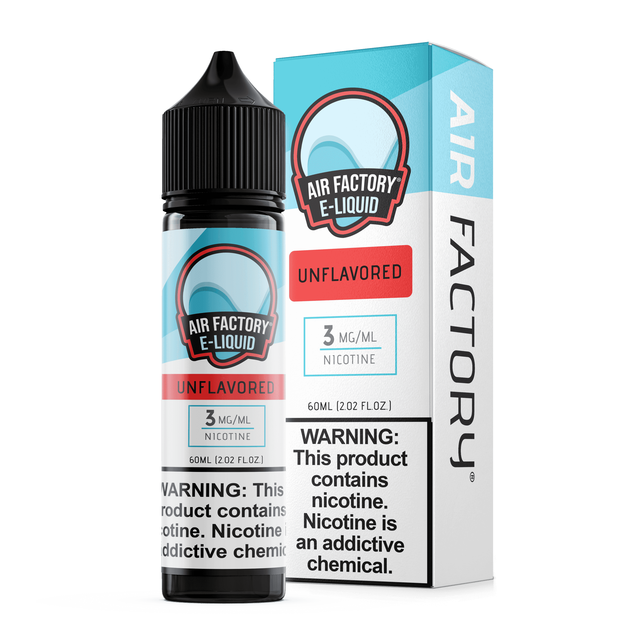 Air Factory Unflavored 60ml Vape Juice