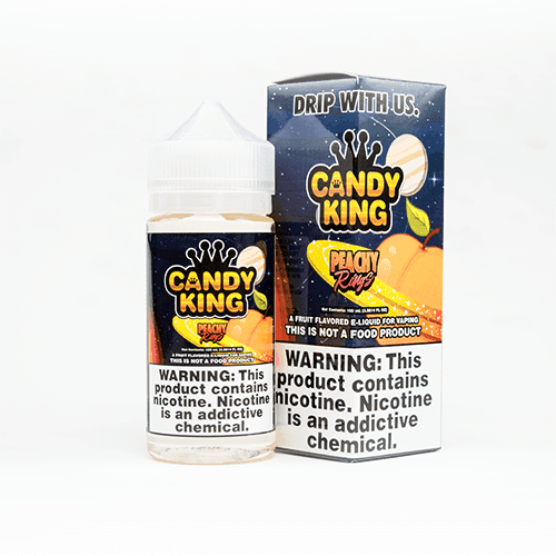 Candy King Peachy Rings 100ml Vape Juice