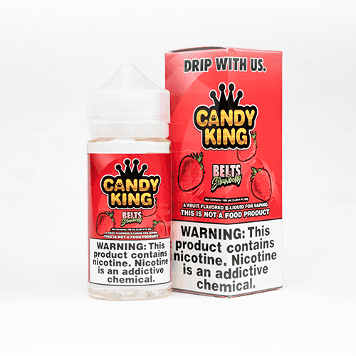 Candy King Strawberry Belts 100ml Vape Juice