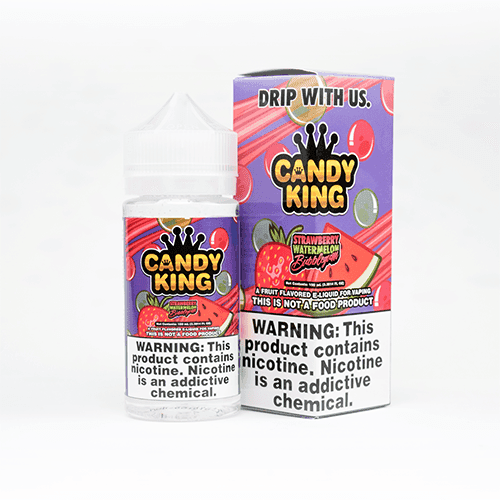 Candy King Strawberry Watermelon Bubblegum Vape Juice 100ml