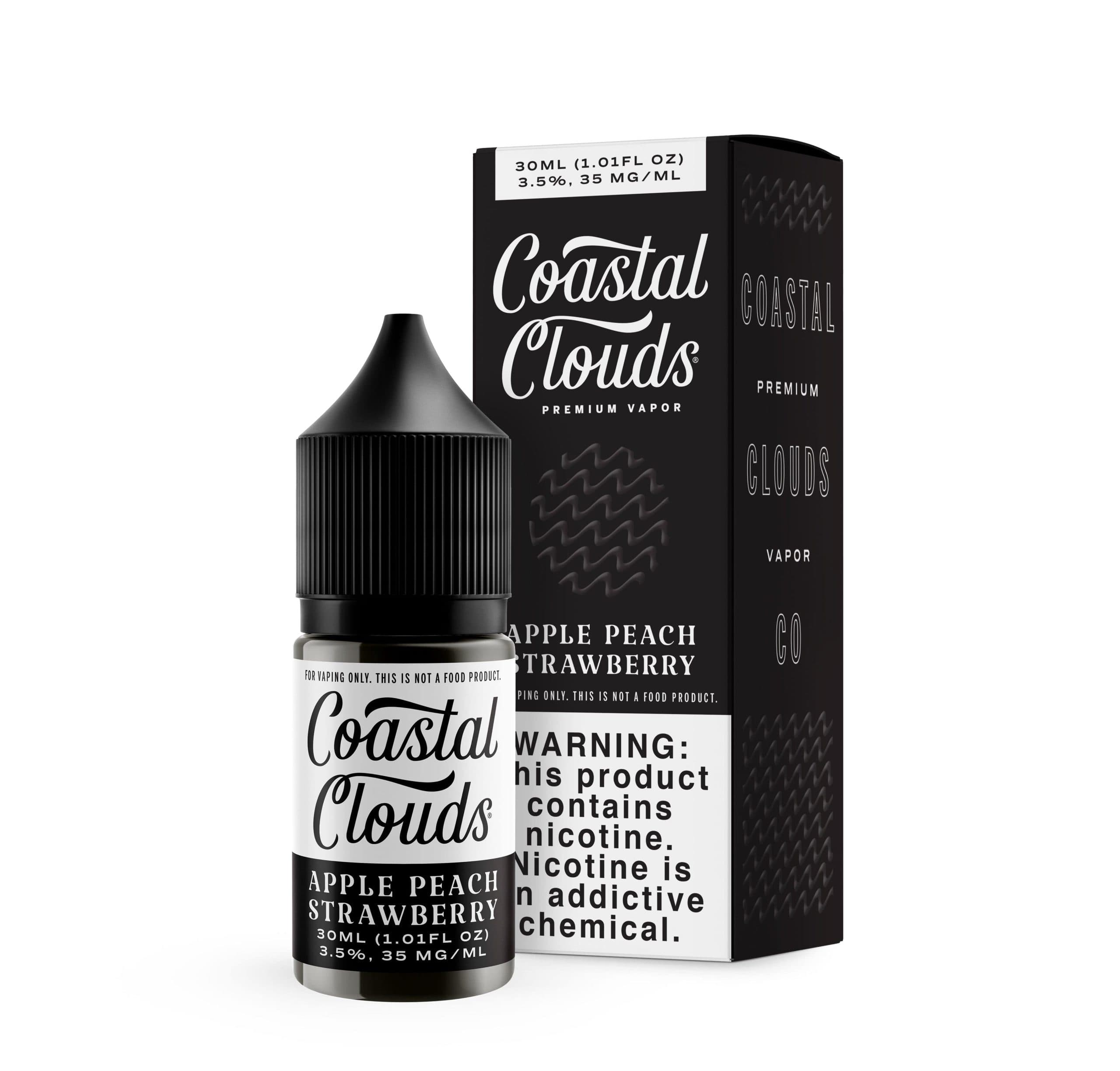 Coastal Clouds Apple Peach Strawberry 30ml