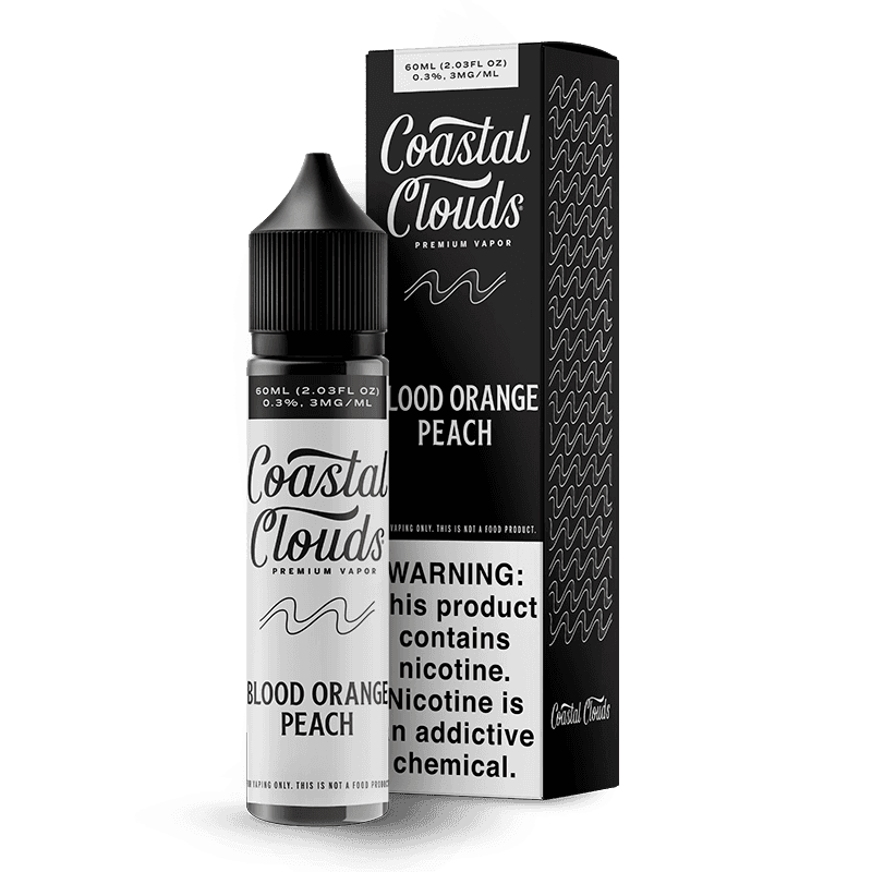 Coastal Clouds Blood Orange Peach Vape Juice 60ml