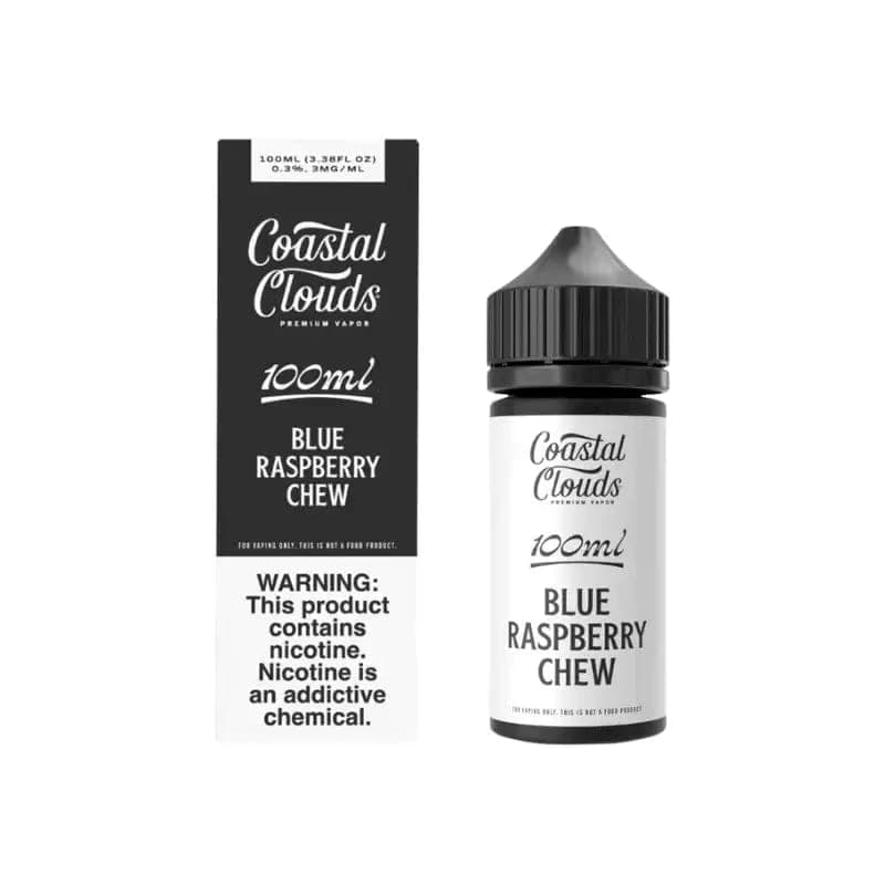 Coastal Clouds Blue Raspberry Chew 100ml