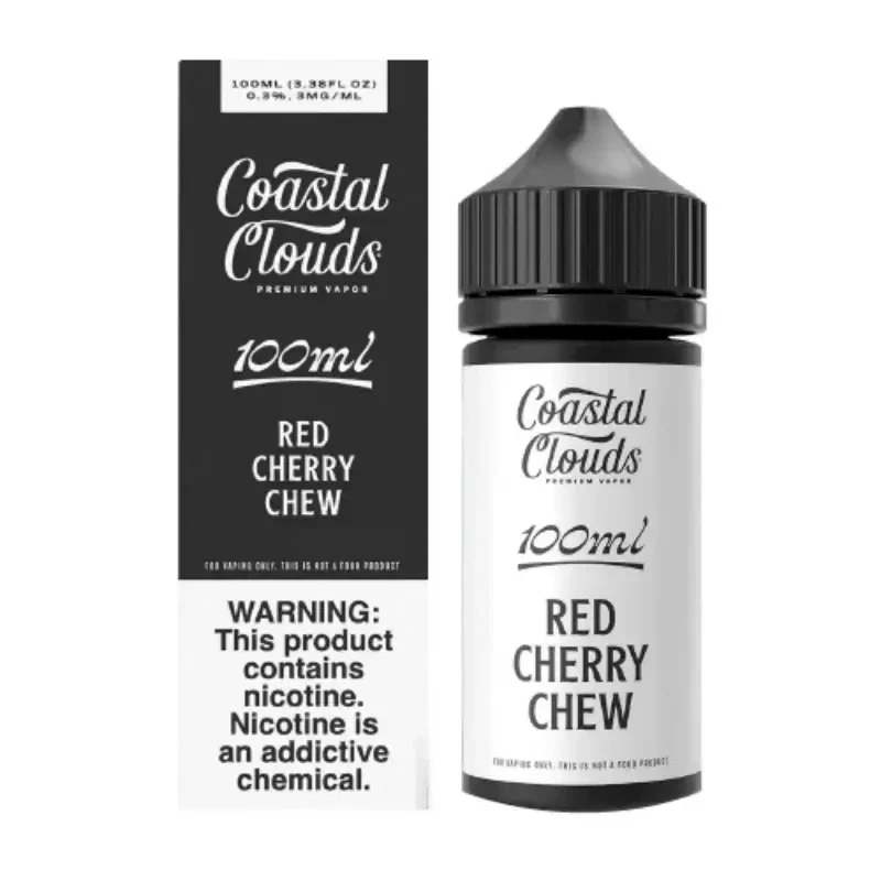 Coastal Clouds Iced Red Cherry Freeze 100ml Vape Juice