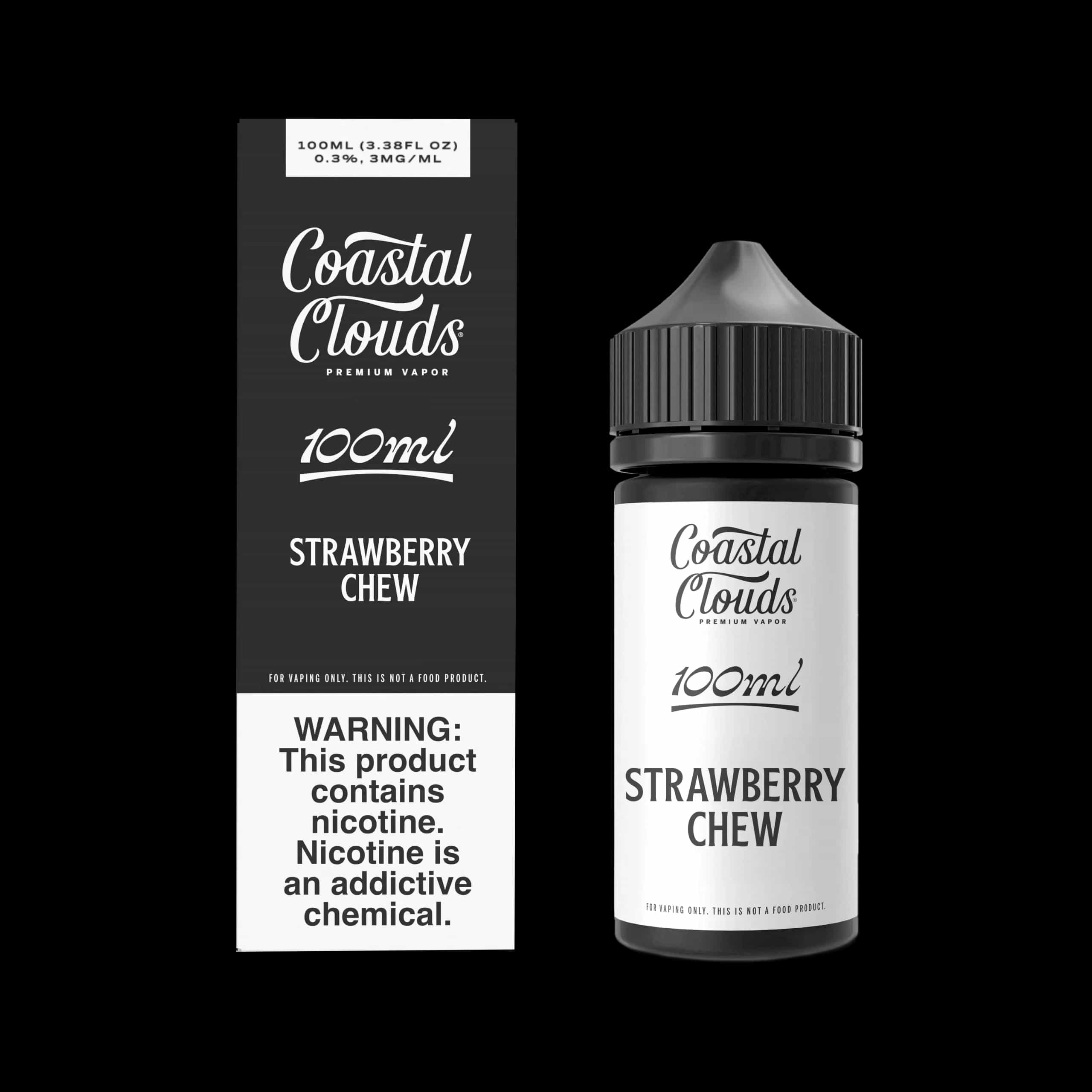 Coastal Clouds Strawberry Chew Vape Juice 100ml