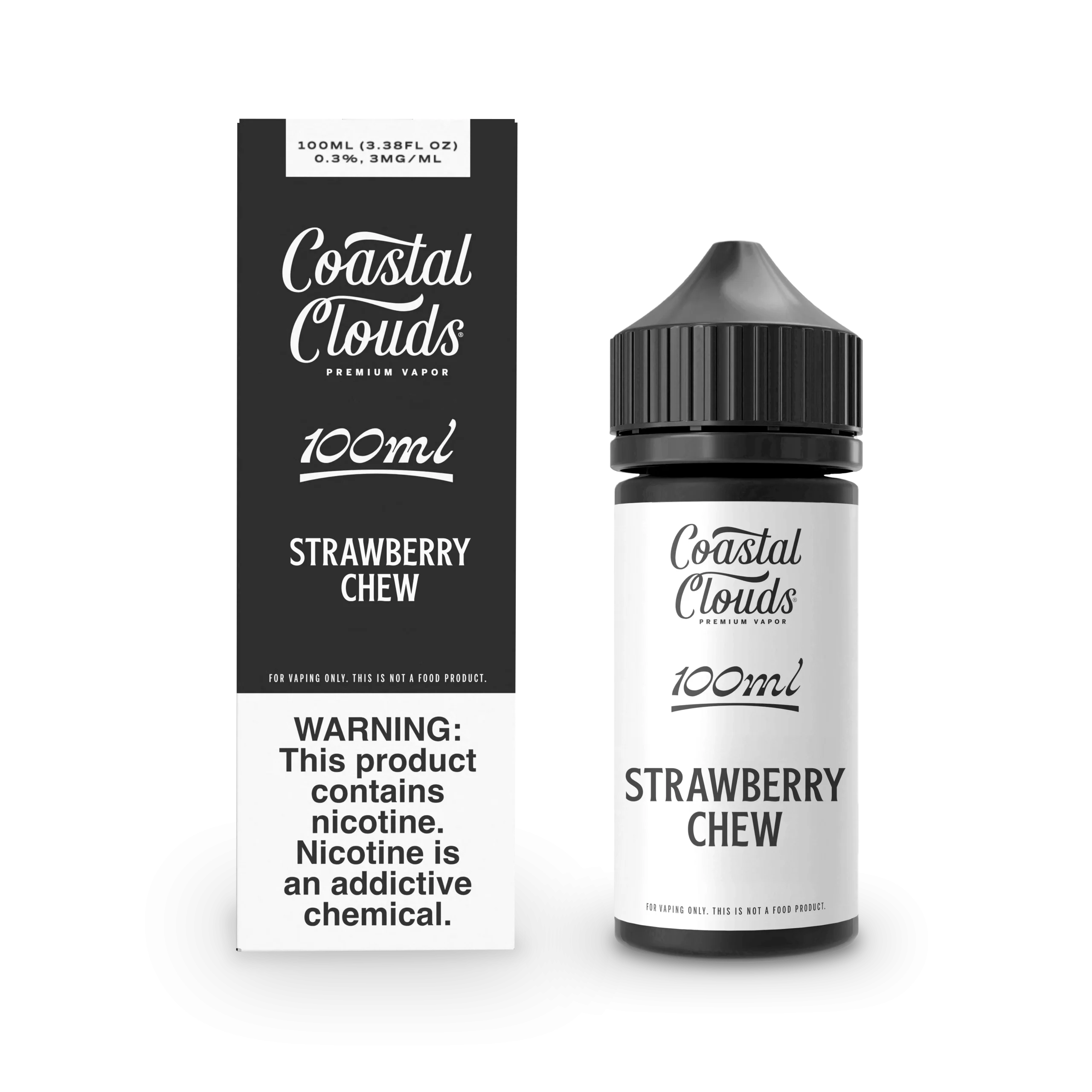 Coastal Clouds Strawberry Chew Vape Juice 100ml