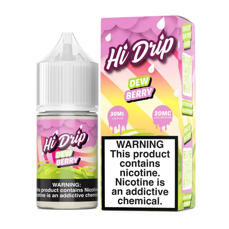 Dew Berry 30ml Nic Salt Vape Juice - Hi Drip