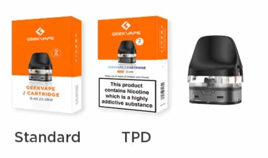 GeekVape J Series Dual 0.3ohm Meshed Cartridge (Pack of 2)