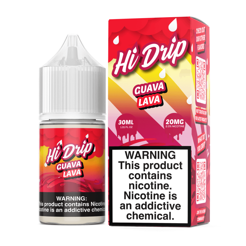 Guava Lava Nic Salt Vape Juice 30ml - Hi Drip