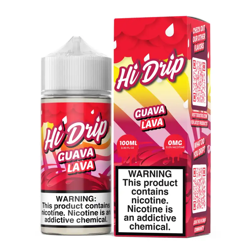 Hi-Drip 100ml Guava Lava Vape Juice