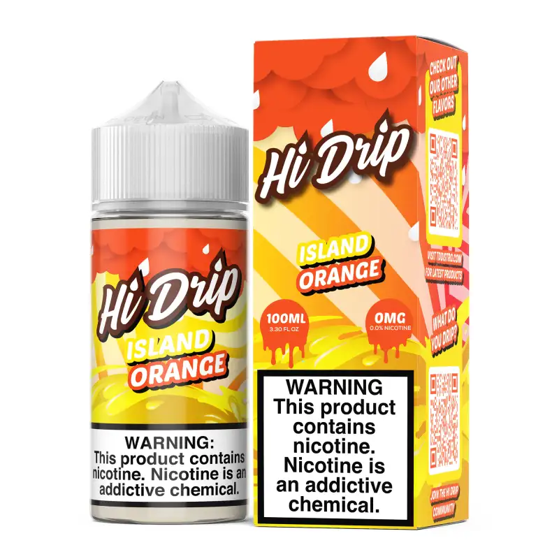 Hi-Drip Island Orange 100ml Vape Juice