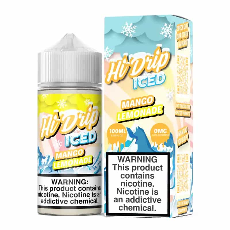 Hi-Drip Mango Lemonade ICED Vape Juice 100ml