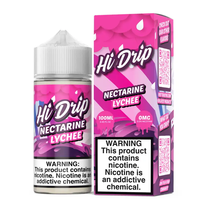 Hi-Drip Nectarine Lychee 100ml Vape Juice