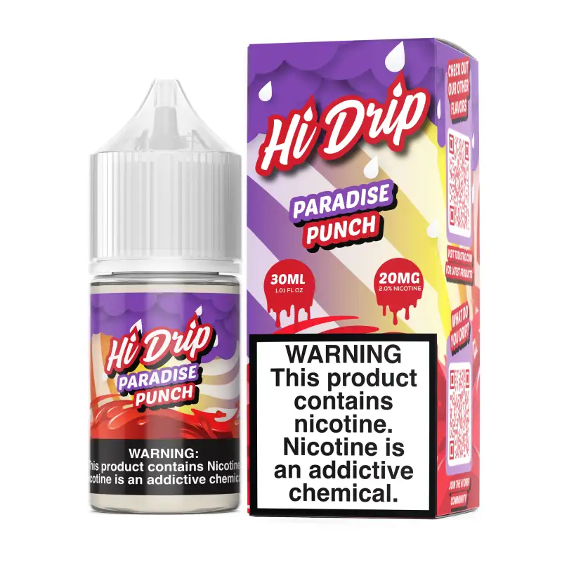 Hi-Drip Paradise Punch Nic Salt Vape Juice 30ml