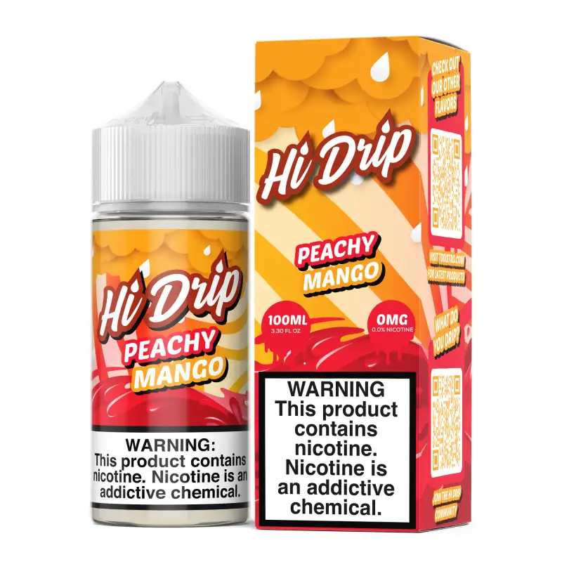 Hi-Drip Peachy Mango 100ml Vape Juice
