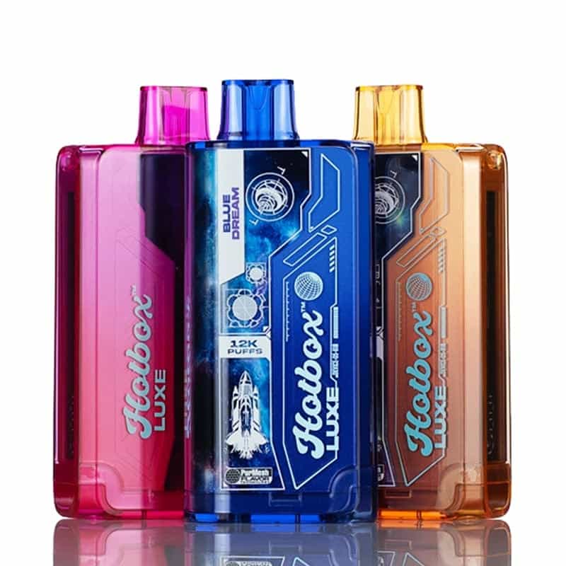 HotBox LUXE 12K Disposable Vape (5%, 12000 Puffs) - Blue Razz Cherry Lime