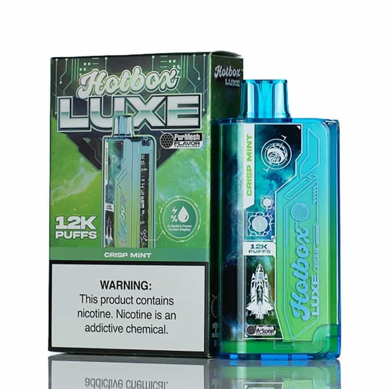 HotBox LUXE 12K Disposable Vape (5%, 12000 Puffs) - Kiwi Strawberry Slushee