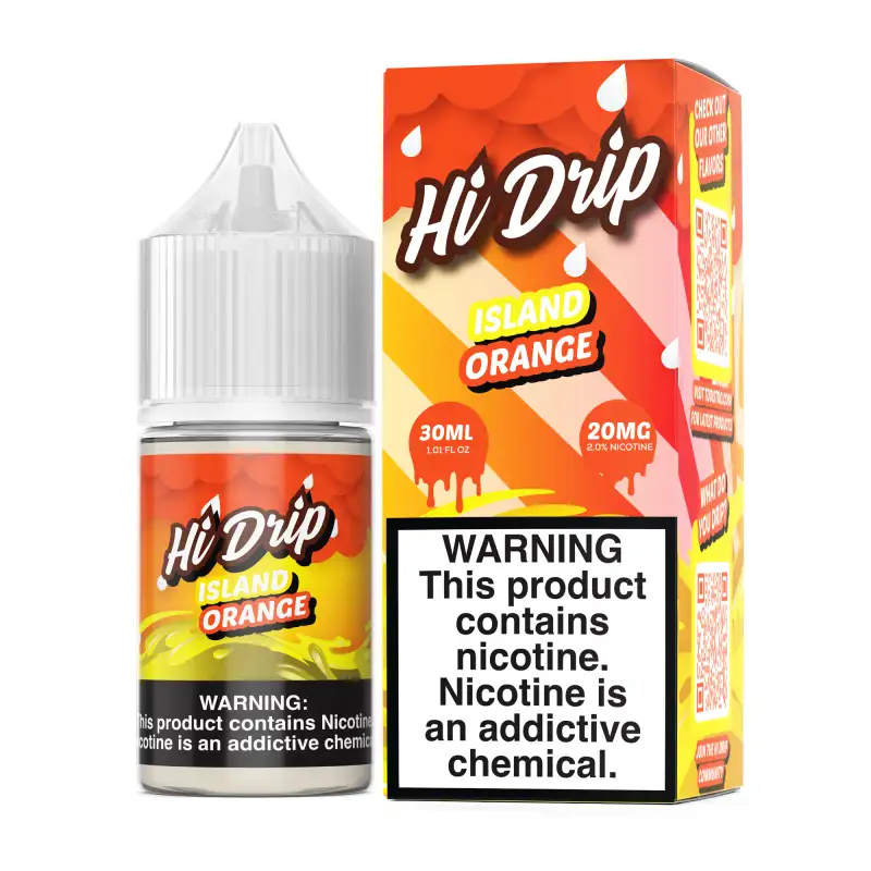 Island Orange Nic Salt Vape Juice 30ml - Hi Drip